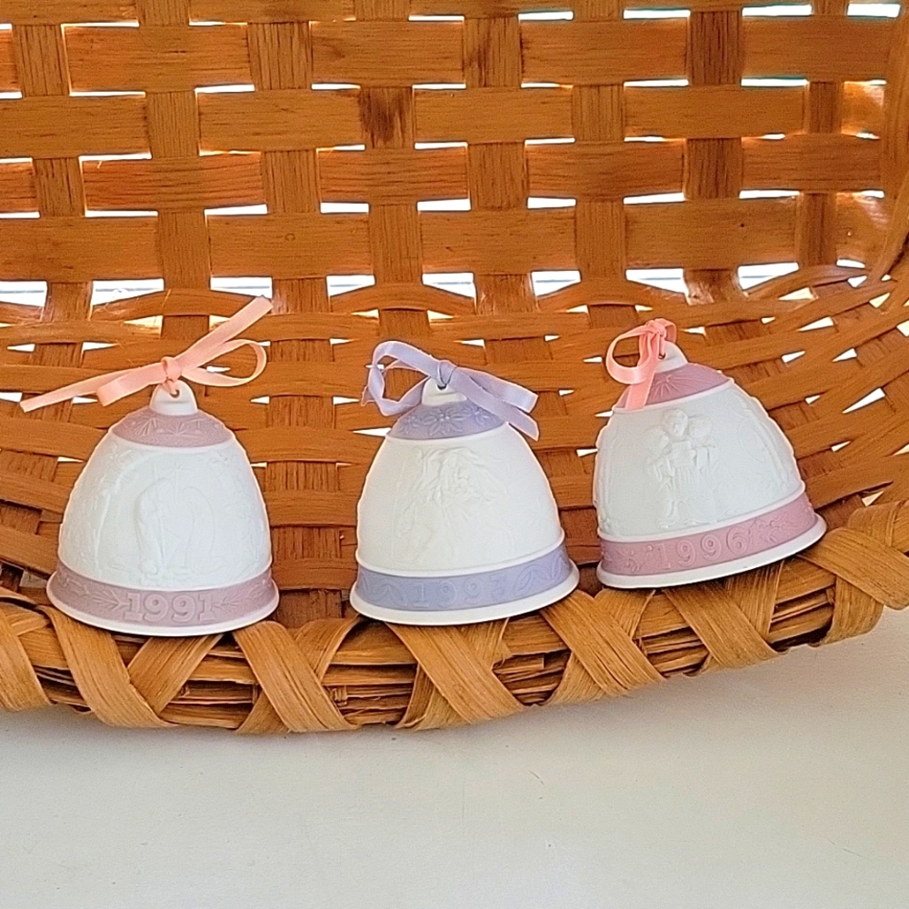 LLADRO🔔 91/93/96 PORCELAIN BELLS